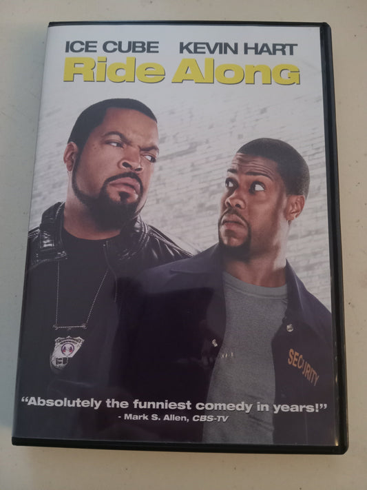 Ride Along, DVD Movie, Ice Cube Widescreen, Rated PG-13, USED