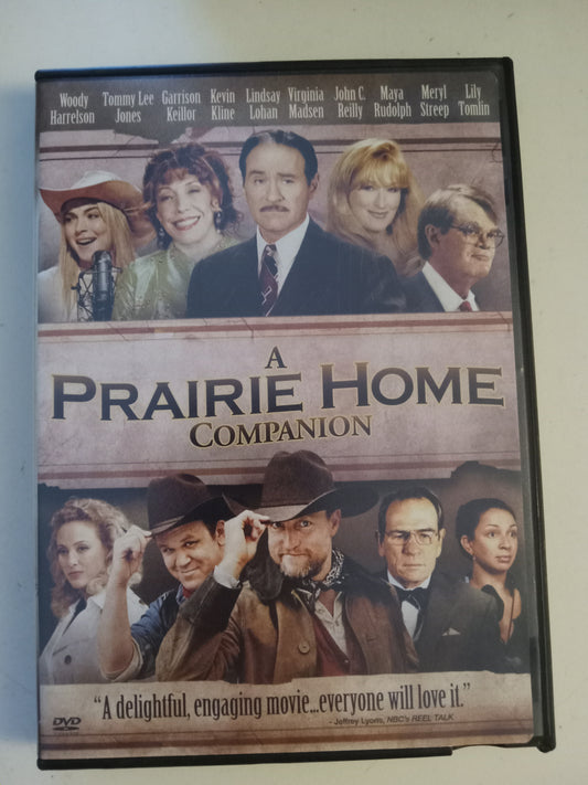 A Prairie Home Companion, DVD Movie, Woody Harrelson Widescreen, Rated PG-13, USED