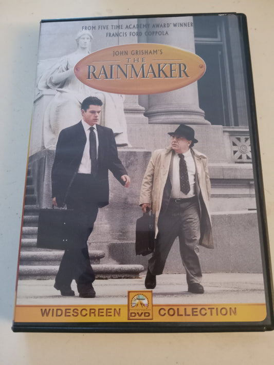 The Rainmaker, DVD Movie, Matt Damon Widescreen, Rated PG-13, USED