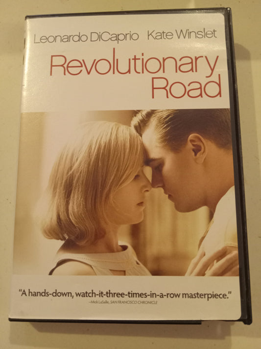 Revolutionary Road, DVD Movie, Leonardo DiCaprio Widescreen, Rated R, USED