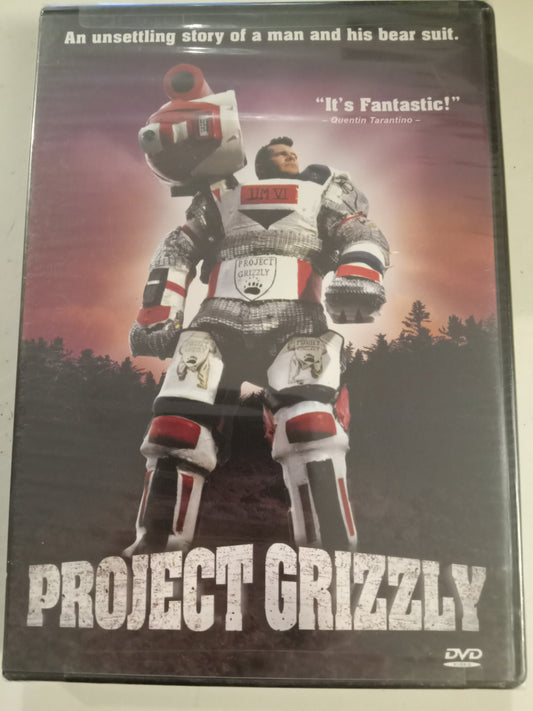 Project Grizzly, DVD Movie, Troy Hurtubise Widescreen, Not Rated, Rare NEW