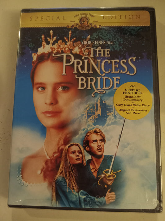 The Princess Bride, Special Edition, DVD Movie, Cary Elwes Widescreen, Rated PG, NEW