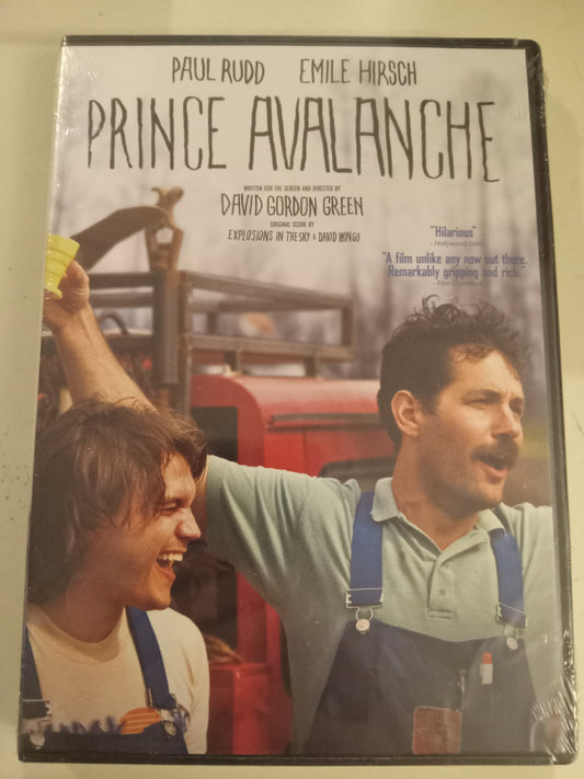 Prince Avalanche, DVD Movie, Paul Rudd Widescreen, Not Rated, NEW