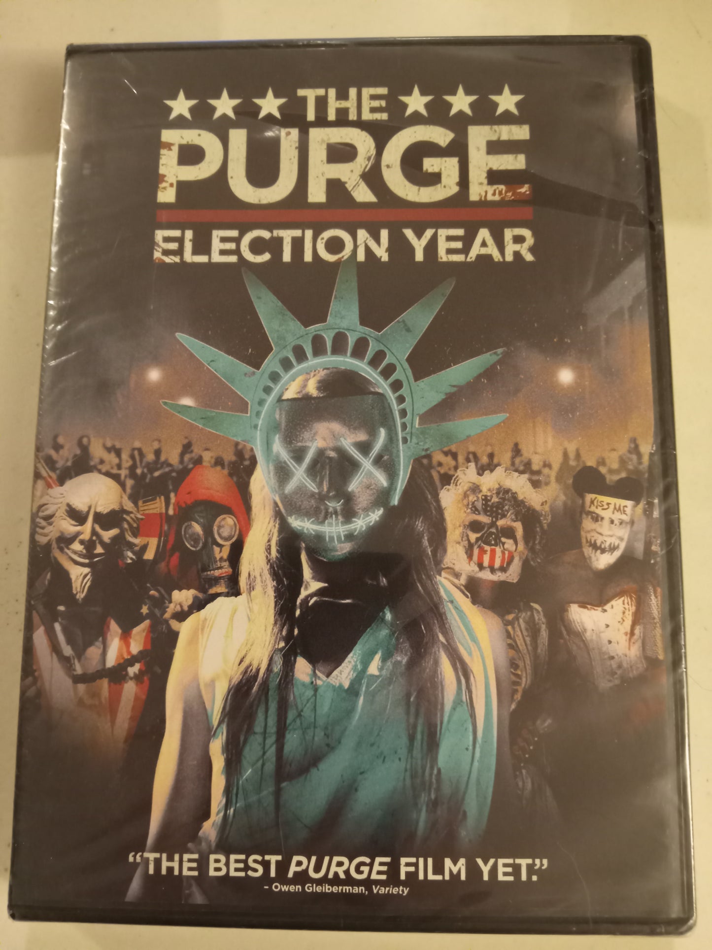 The Purge Election Year, DVD Movie, Frank Grillo Widescreen, Rated R, NEW