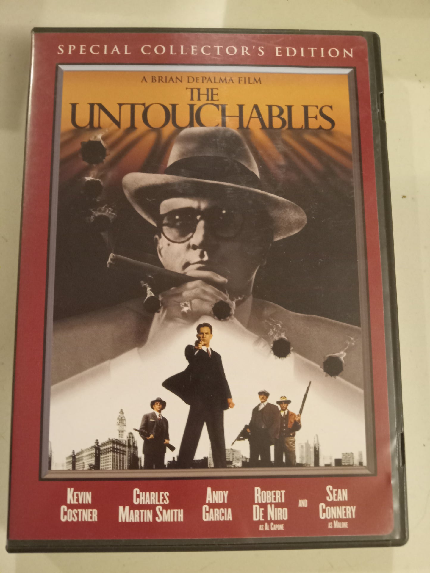The Untouchables, Special Collector's Ed. DVD Movie, Kevin Costner Widescreen, Rated R, NEW/USED