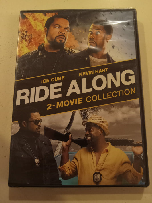 Ride Along 1 & 2 Movie Collection, 2 DVD Movies, Ice Cube Widescreen, Rated PG-13, NEW