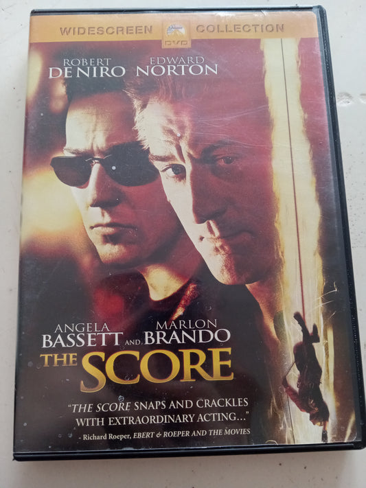 The Score, DVD Movie, Robert DeNiro Widescreen, Rated R, USED