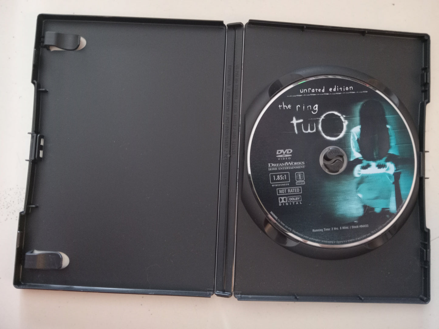 The Ring Two (2), DVD Movie, Naomi Watts Widescreen, Not Rated, USED