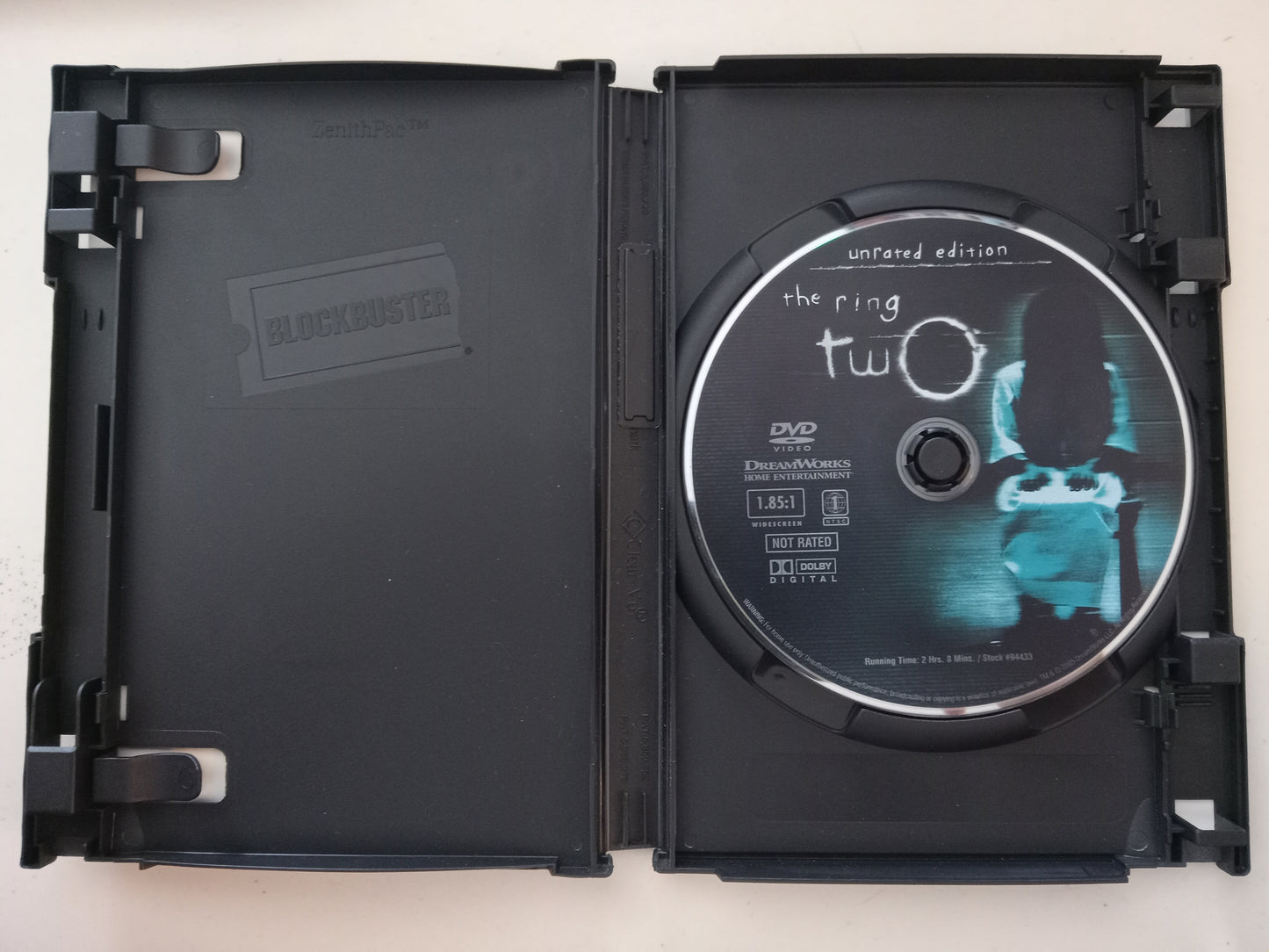 The Ring Two (2), DVD Movie, Naomi Watts Widescreen, Not Rated, USED
