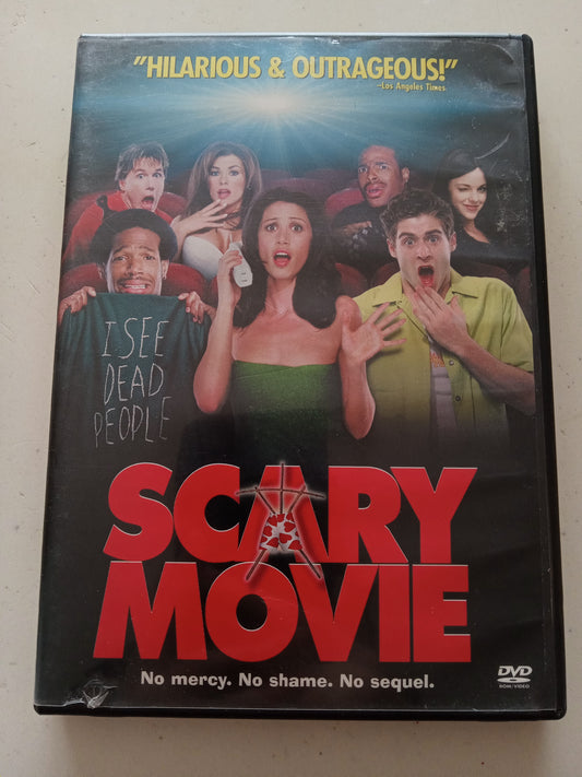 Scary Movie, DVD Movie, Marlon Wayans Widescreen, Rated R, USED