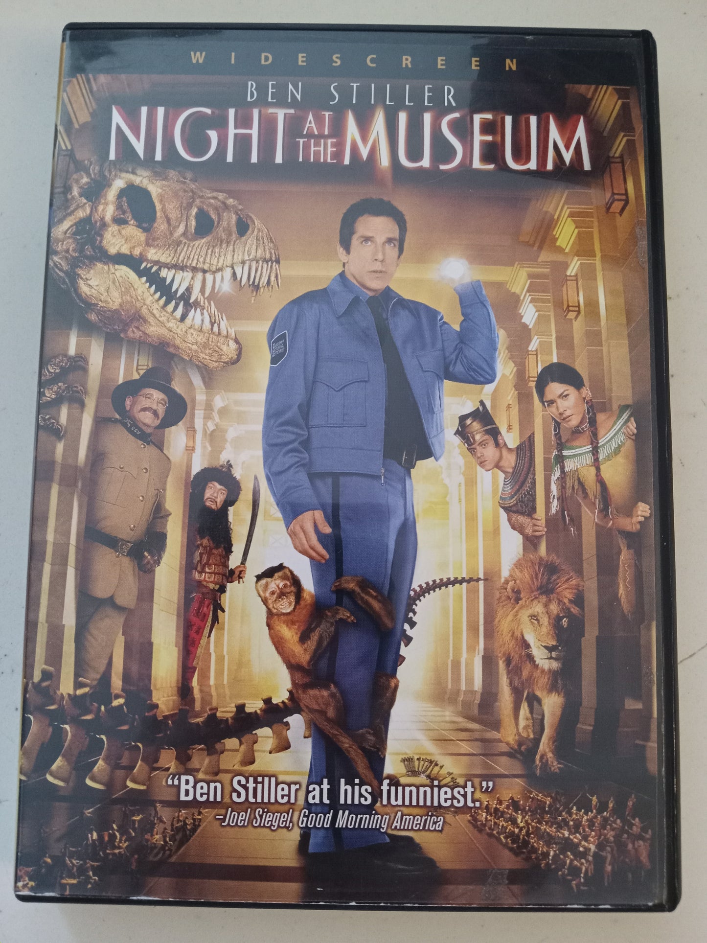 Night At The Museum, DVD Movie, Ben Stiller Fullscreen/Widescreen, Rated PG, USED