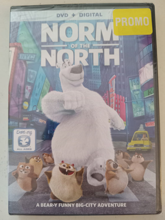 Norm Of The North, Lionsgate Animation DVD Movie, Heather Graham Widescreen, Rated PG, USED