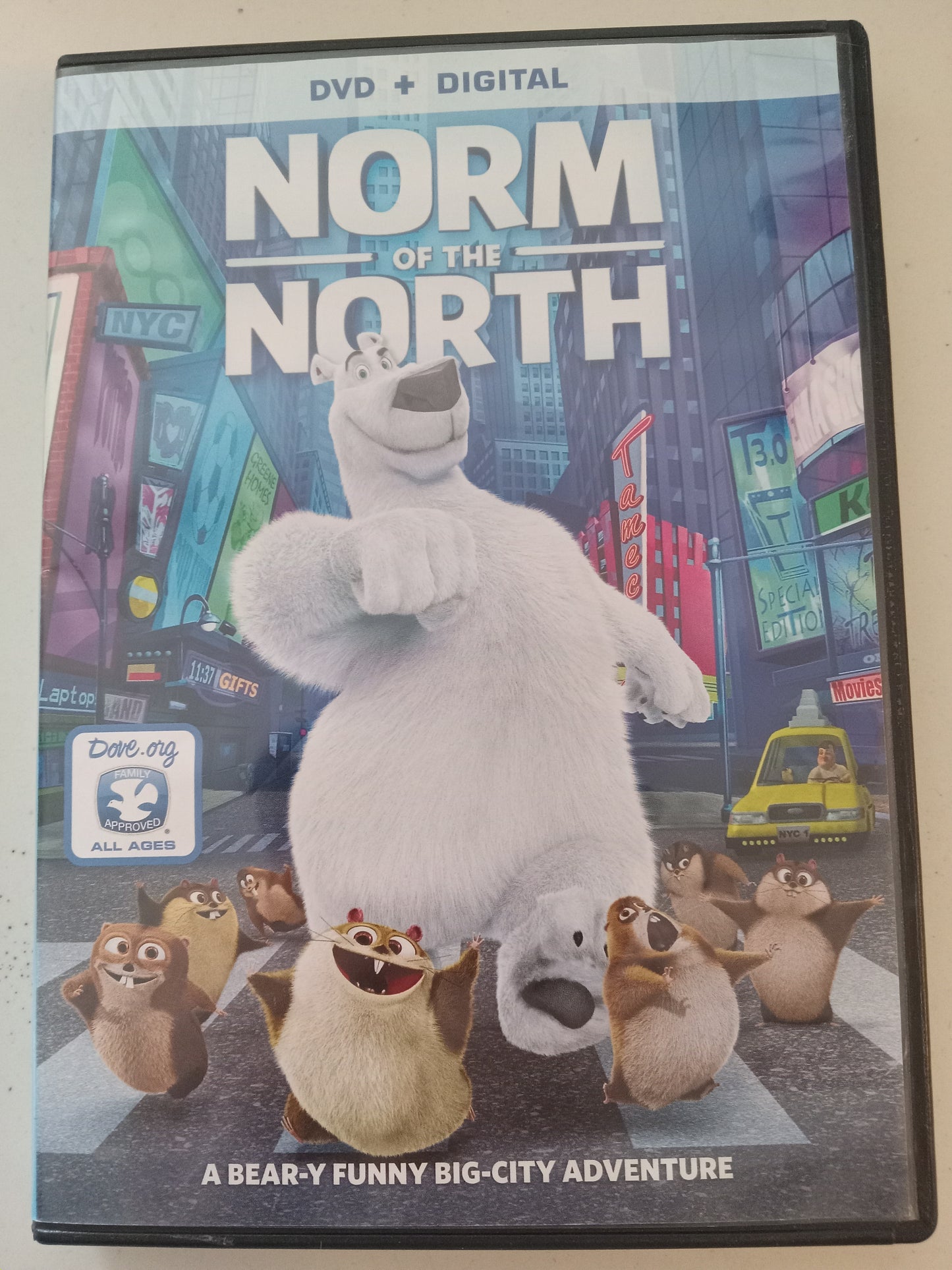 Norm Of The North, Lionsgate Animation DVD Movie, Heather Graham Widescreen, Rated PG, USED