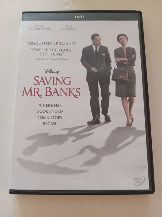 Saving Mr. Banks, DVD Movie, Tom Hanks Widescreen, Rated PG-13, USED