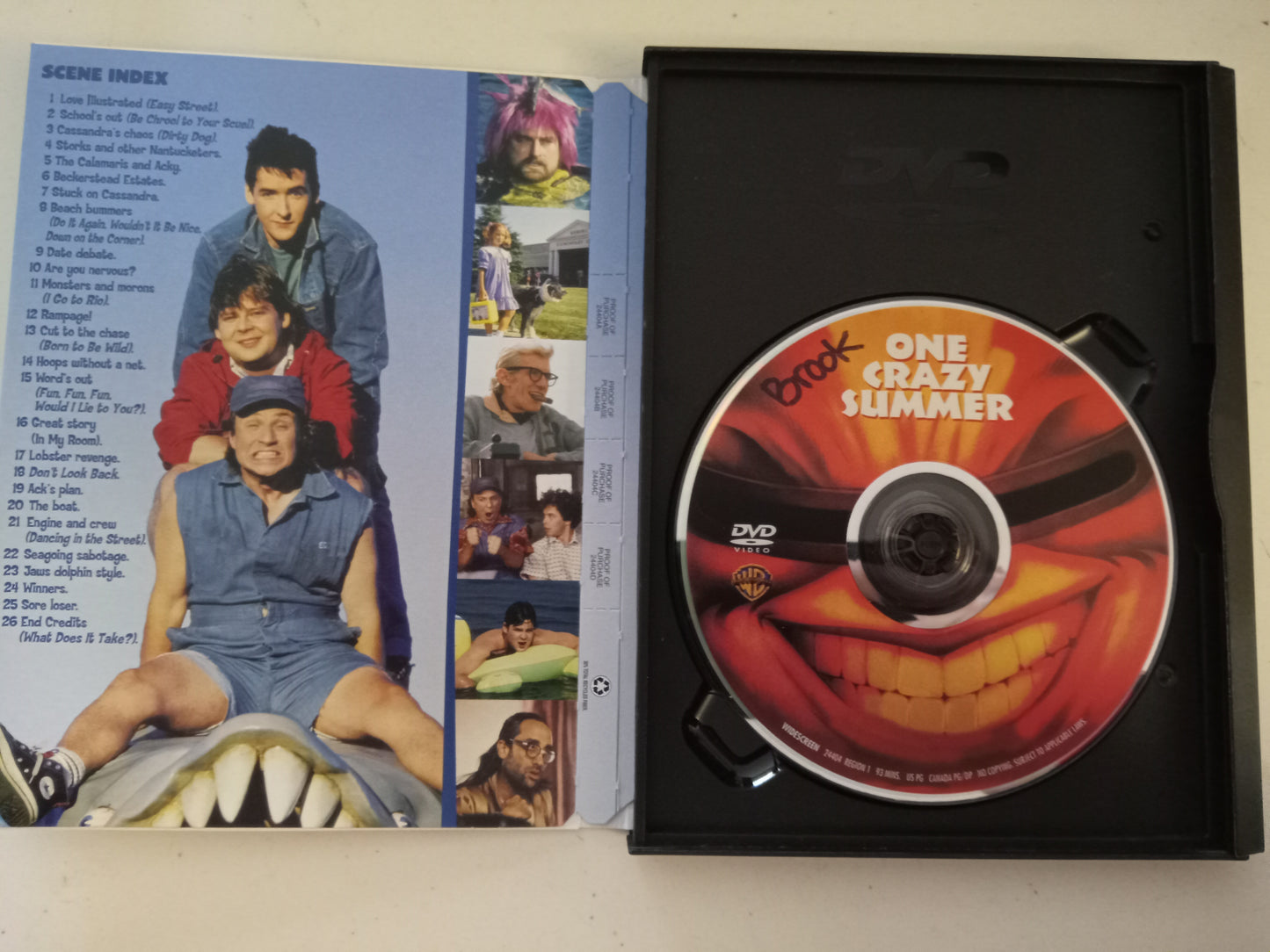 One Crazy Summer, DVD Movie, Demi Moore Widescreen, Rated PG, USED