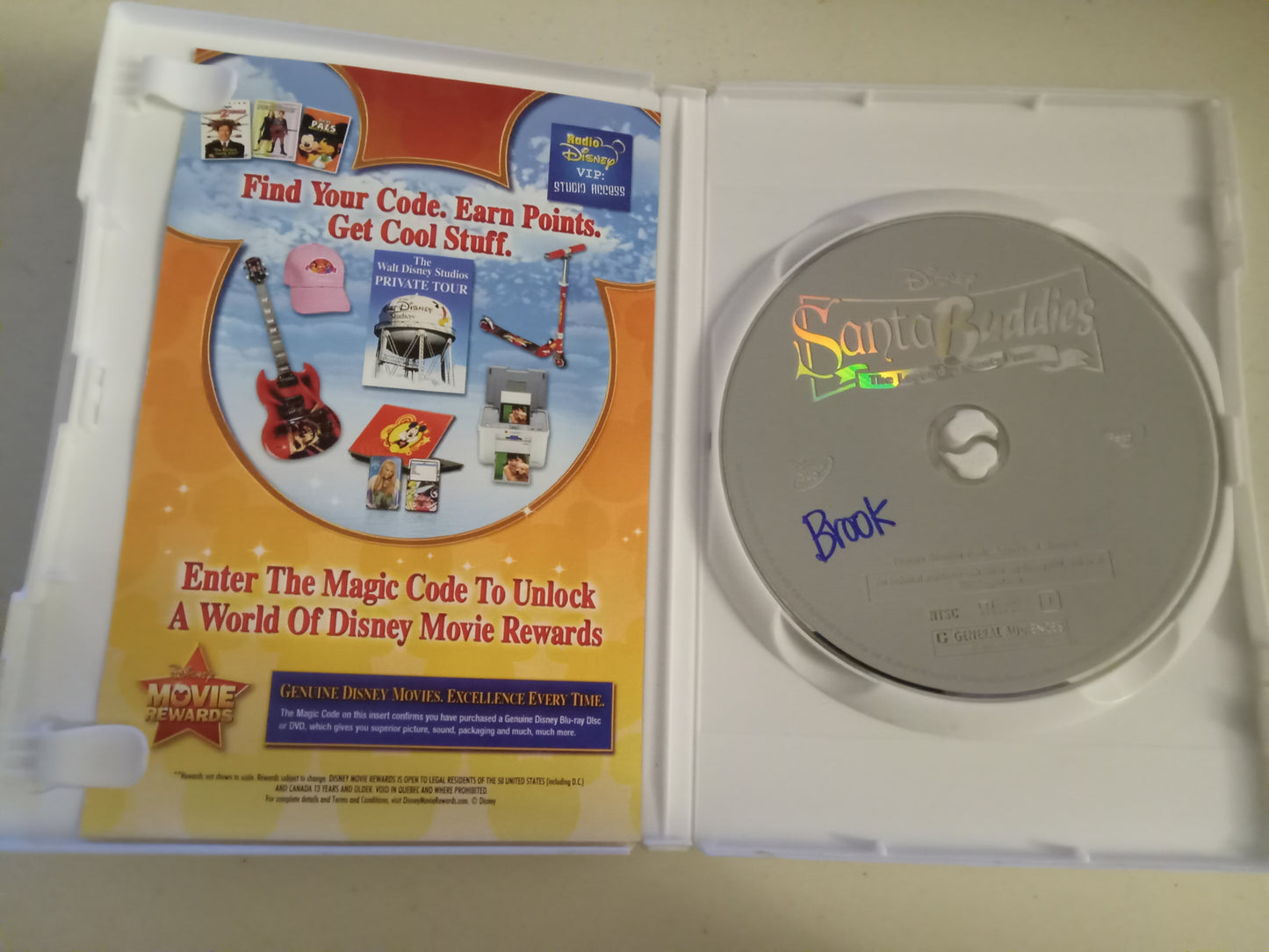 Santa Buddies, The Legend of Santa Paws, Disney DVD Movie, Widescreen, Rated G, USED