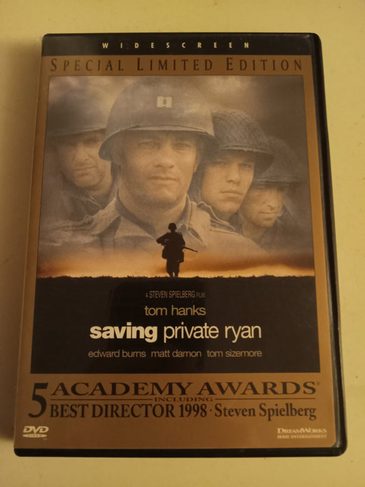 Saving Private Ryan Special Limited Edition, DVD Movie, Tom Hanks Widescreen, Rated R, USED