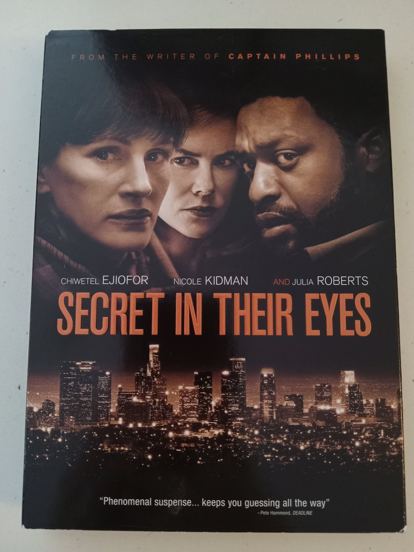 Secret In Their Eyes, DVD Movie, Julia Roberts Widescreen, Rated PG-13, USED