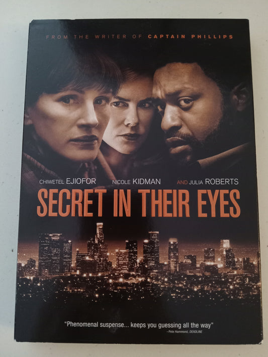 Secret In Their Eyes, DVD Movie, Julia Roberts Widescreen, Rated PG-13, USED