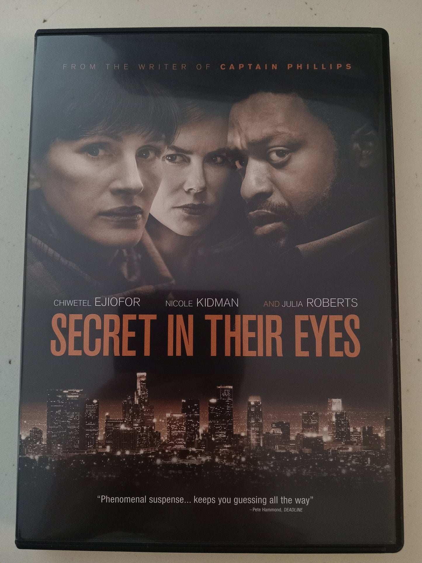 Secret In Their Eyes, DVD Movie, Julia Roberts Widescreen, Rated PG-13, USED