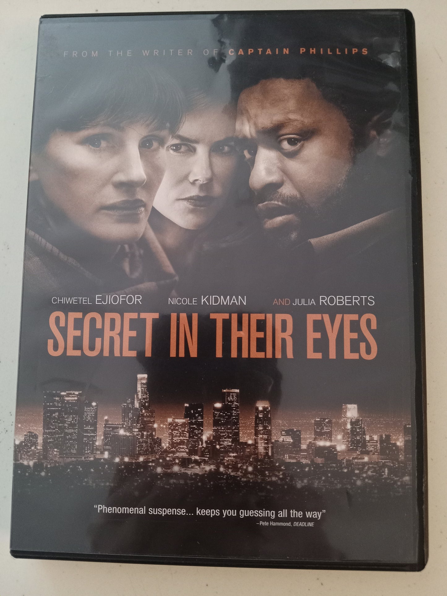 Secret In Their Eyes, DVD Movie, Julia Roberts Widescreen, Rated PG-13, USED