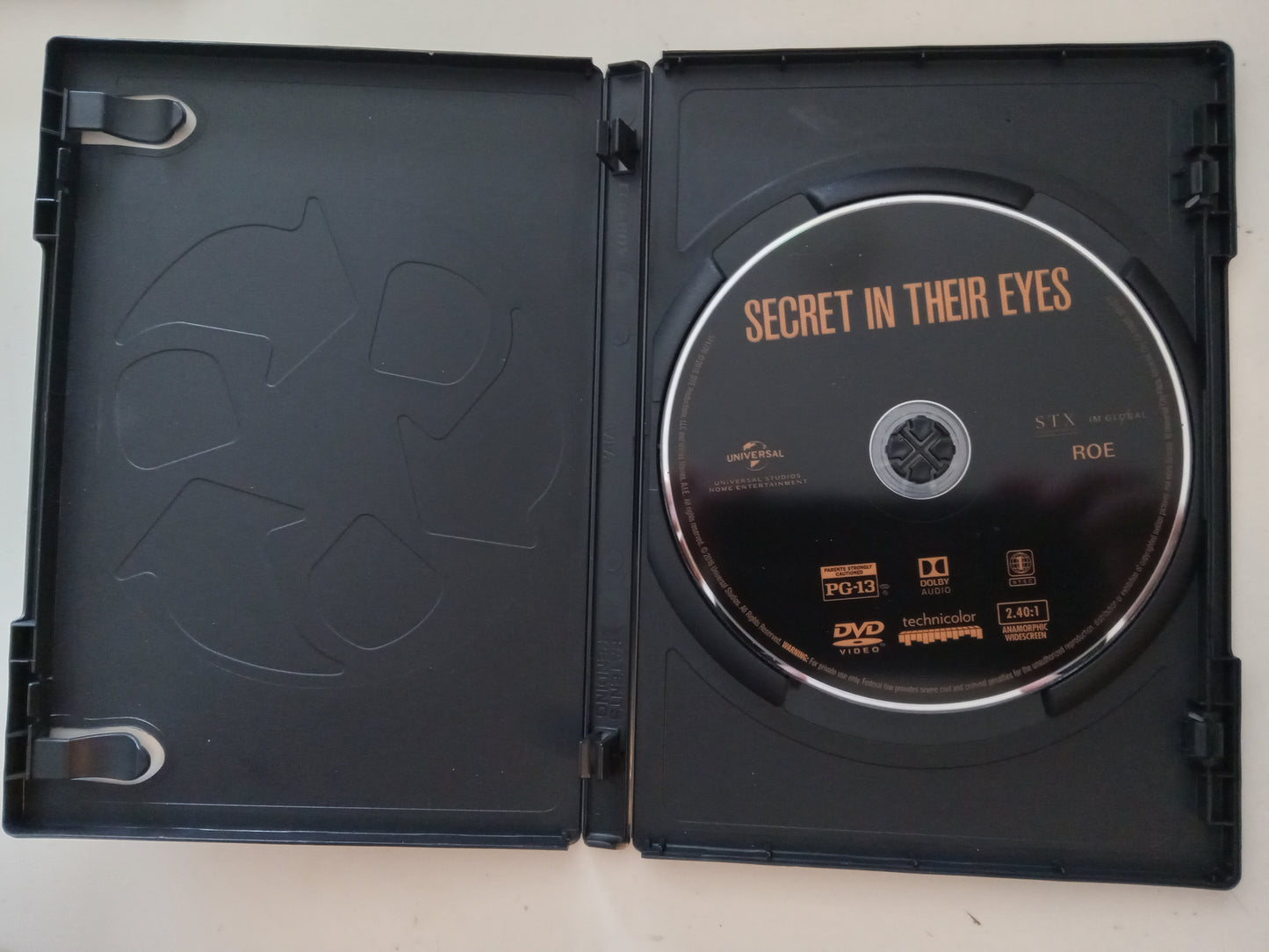 Secret In Their Eyes, DVD Movie, Julia Roberts Widescreen, Rated PG-13, USED