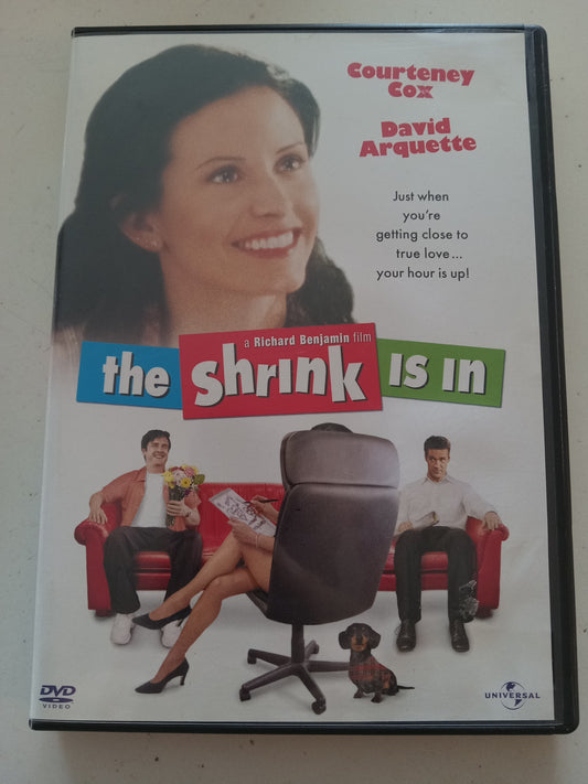 The Shrink Is In, DVD Movie, Courtney Cox Fullscreen, Rated R, USED