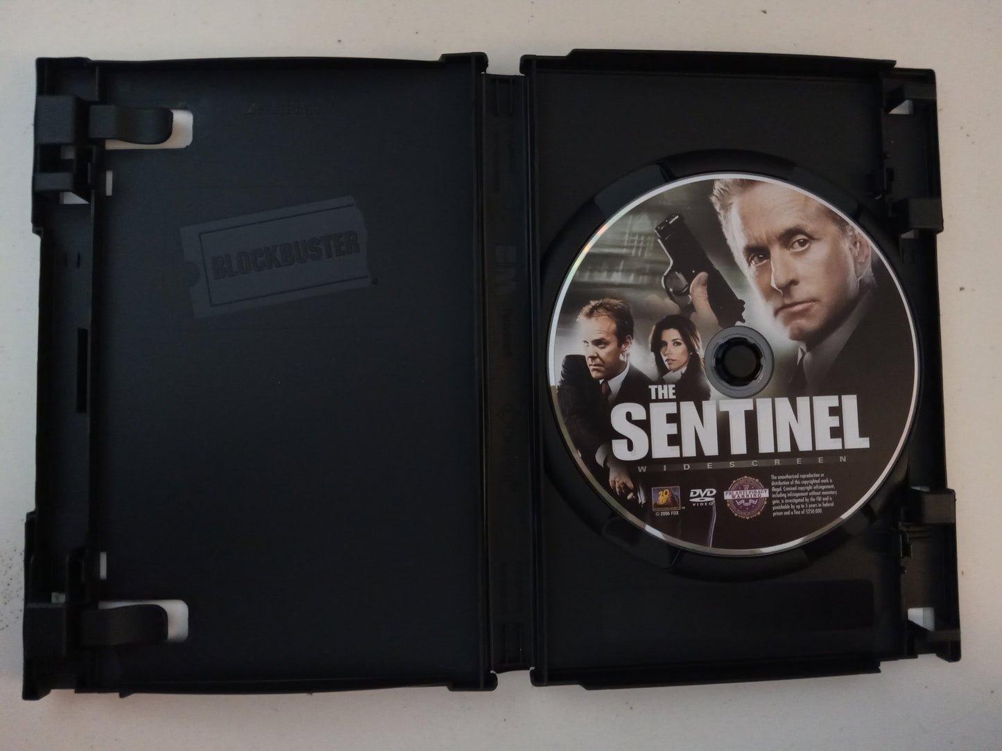 The Sentinel, DVD Movie, Michael Douglas Widescreen, Rated PG-13, USED