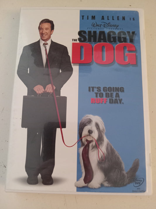 The Shaggy Dog, DVD Movie, Tim Allen Fullscreen/Widescreen, Rated PG, USED