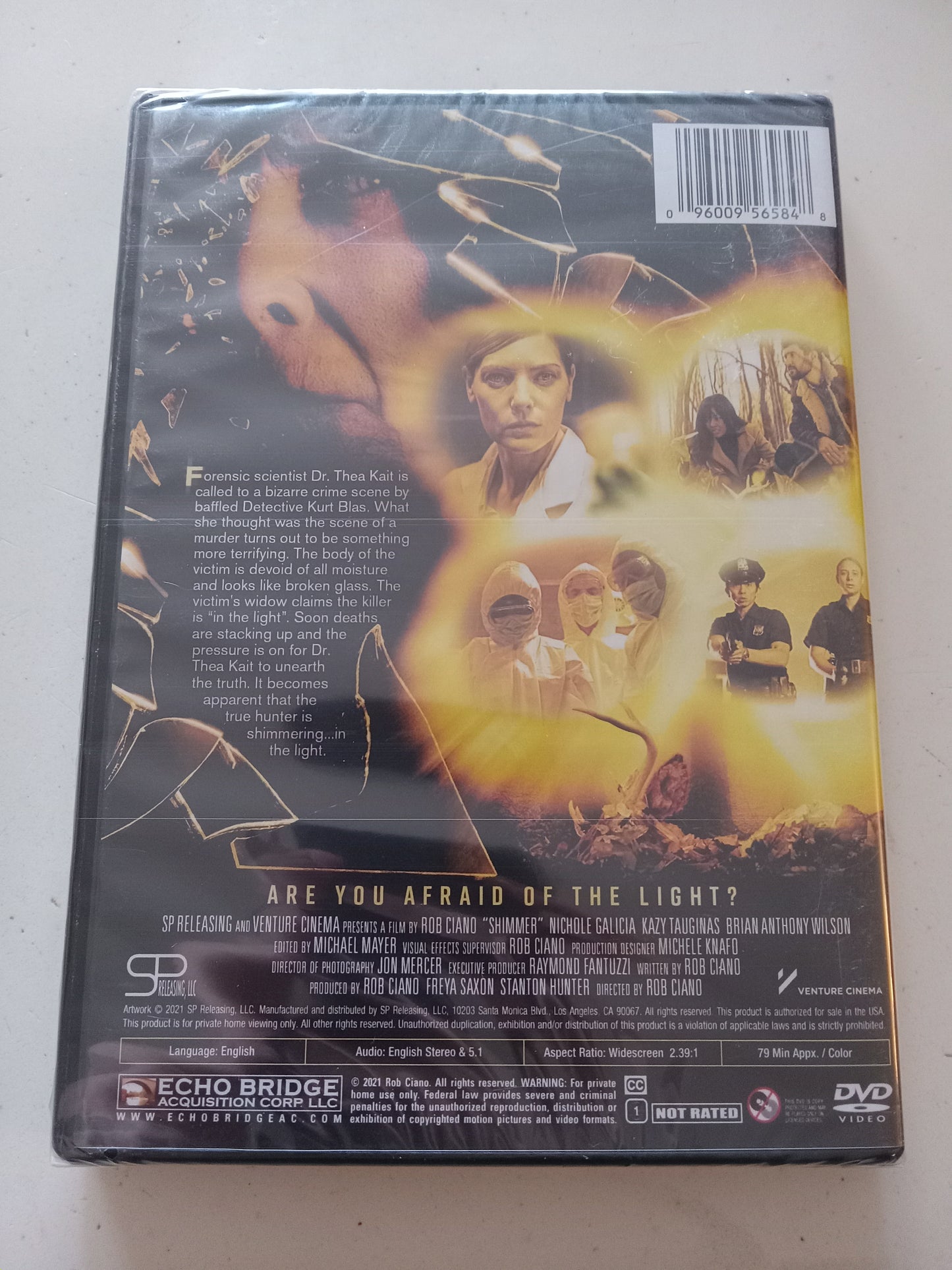 Shimmer, DVD Movie, Nichole Galicia Widescreen, Not Rated, NEW