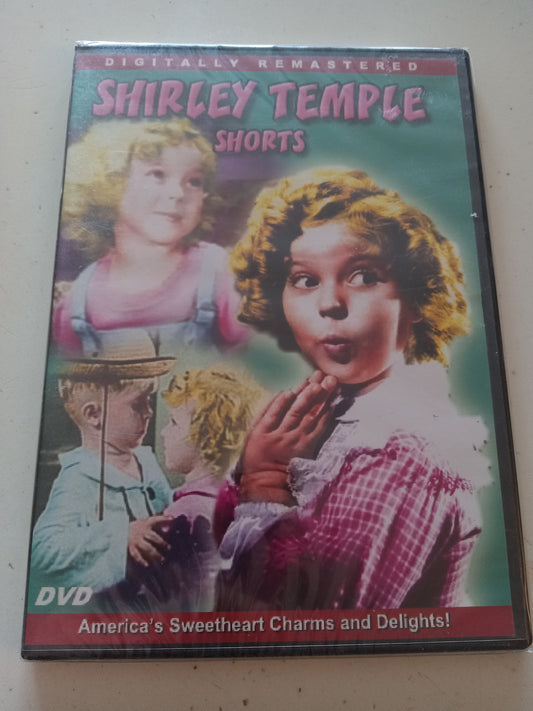 Shirley Temple Shorts, 4 DVD Short Movies, Fullscreen, Not Rated, NEW