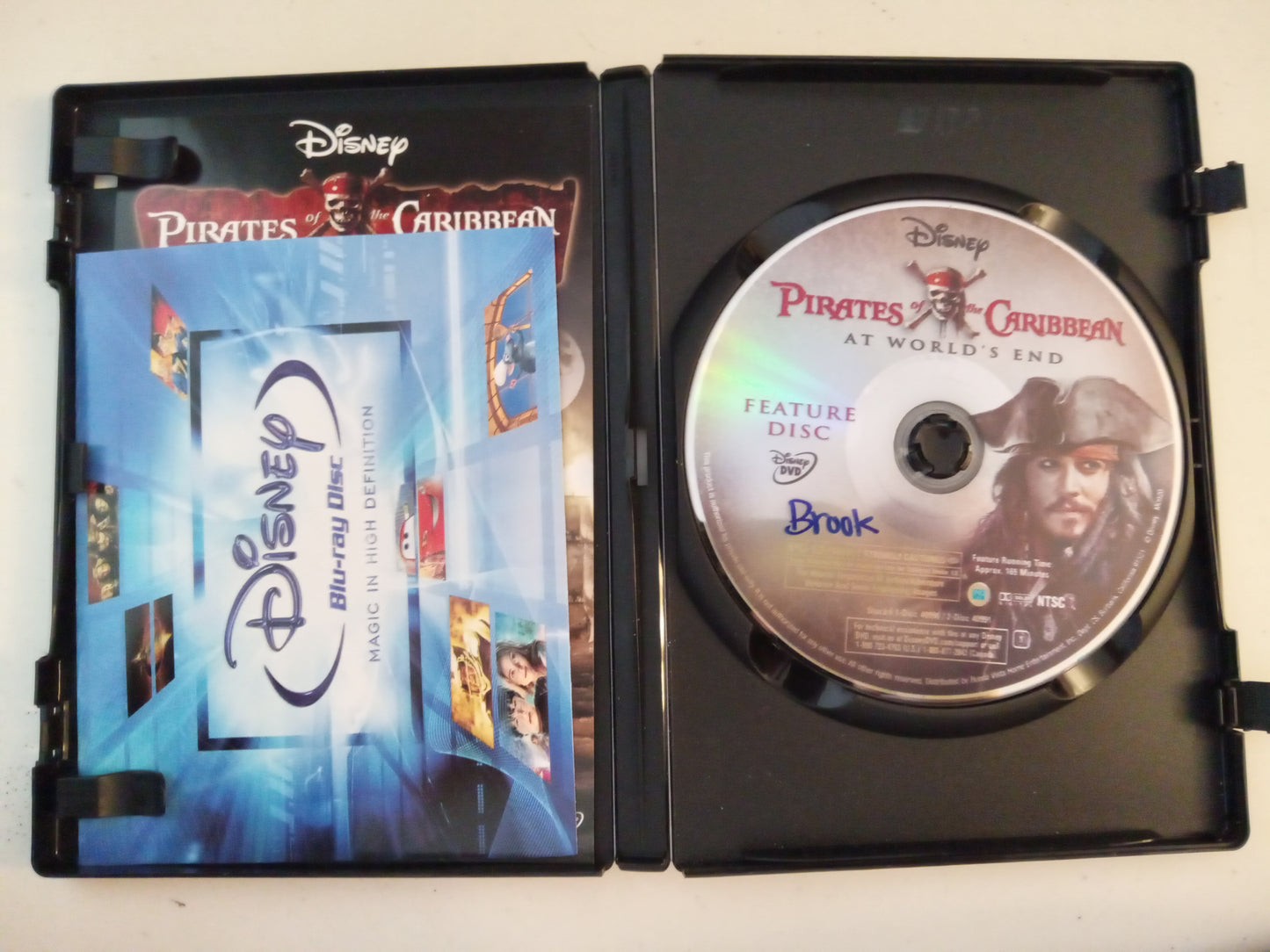 Pirates Of The Caribbean At Worlds End, DVD Movie, Johnny Depp Widescreen, Rated PG-13, USED