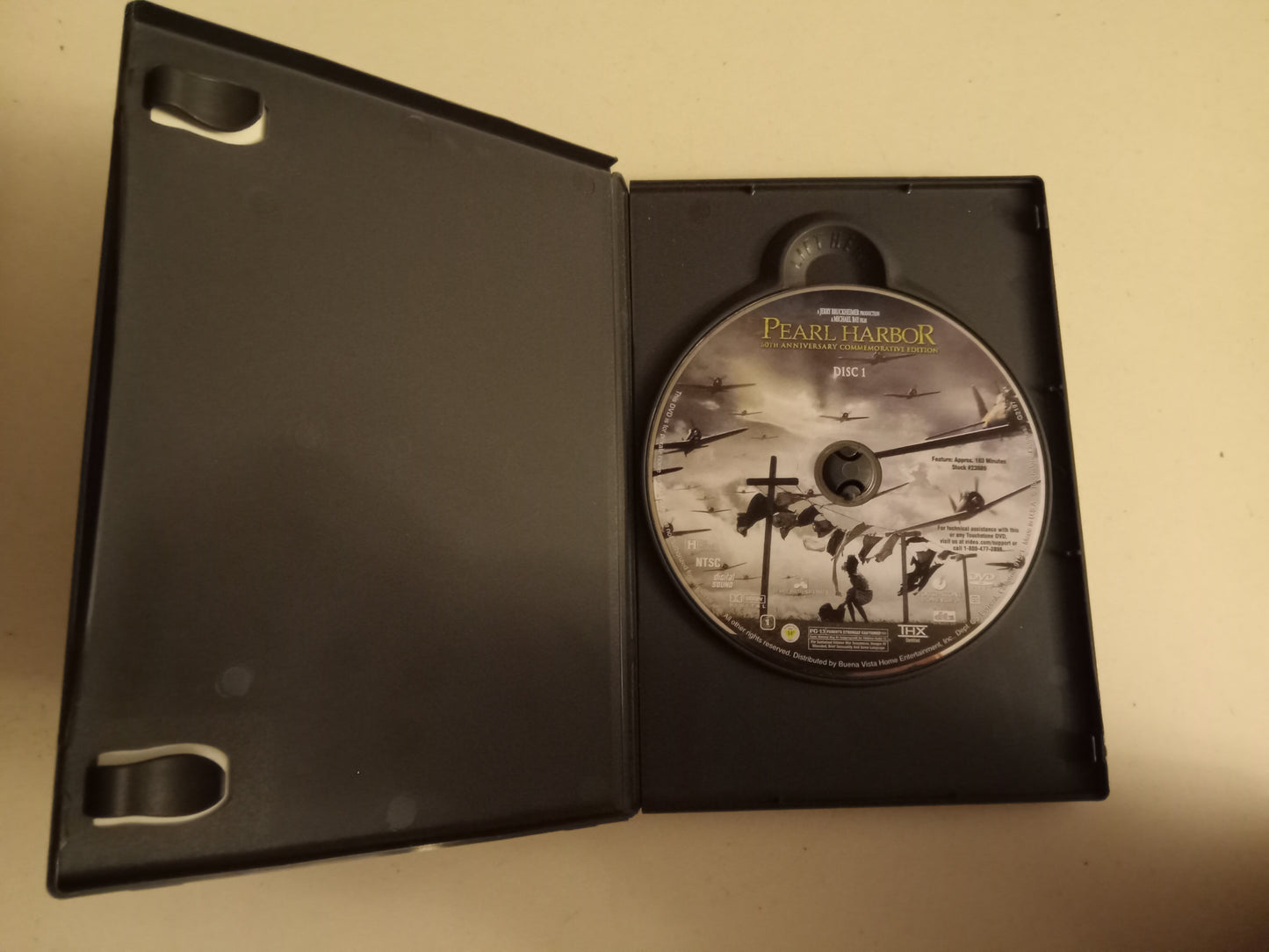 Pearl Harbor, 2 Disc DVD Movie, Ben Affleck Widescreen, 60th Anniversary Commemorative Ed. Rated PG-13, USED