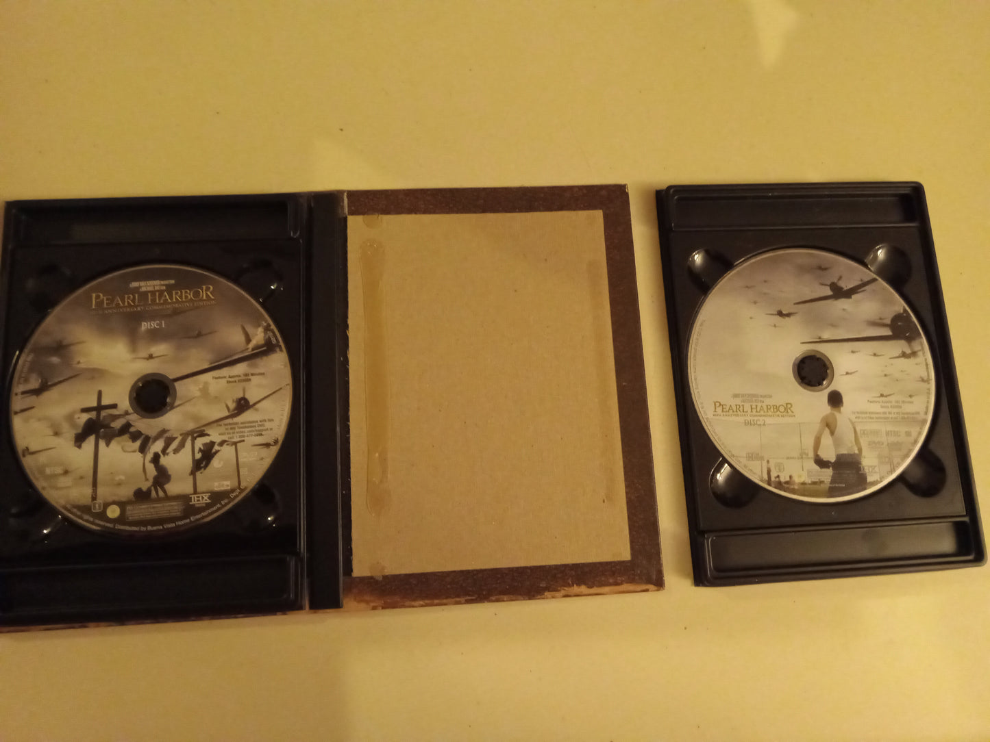 Pearl Harbor, 2 Disc DVD Movie, Ben Affleck Widescreen, 60th Anniversary Commemorative Ed. Rated PG-13, USED