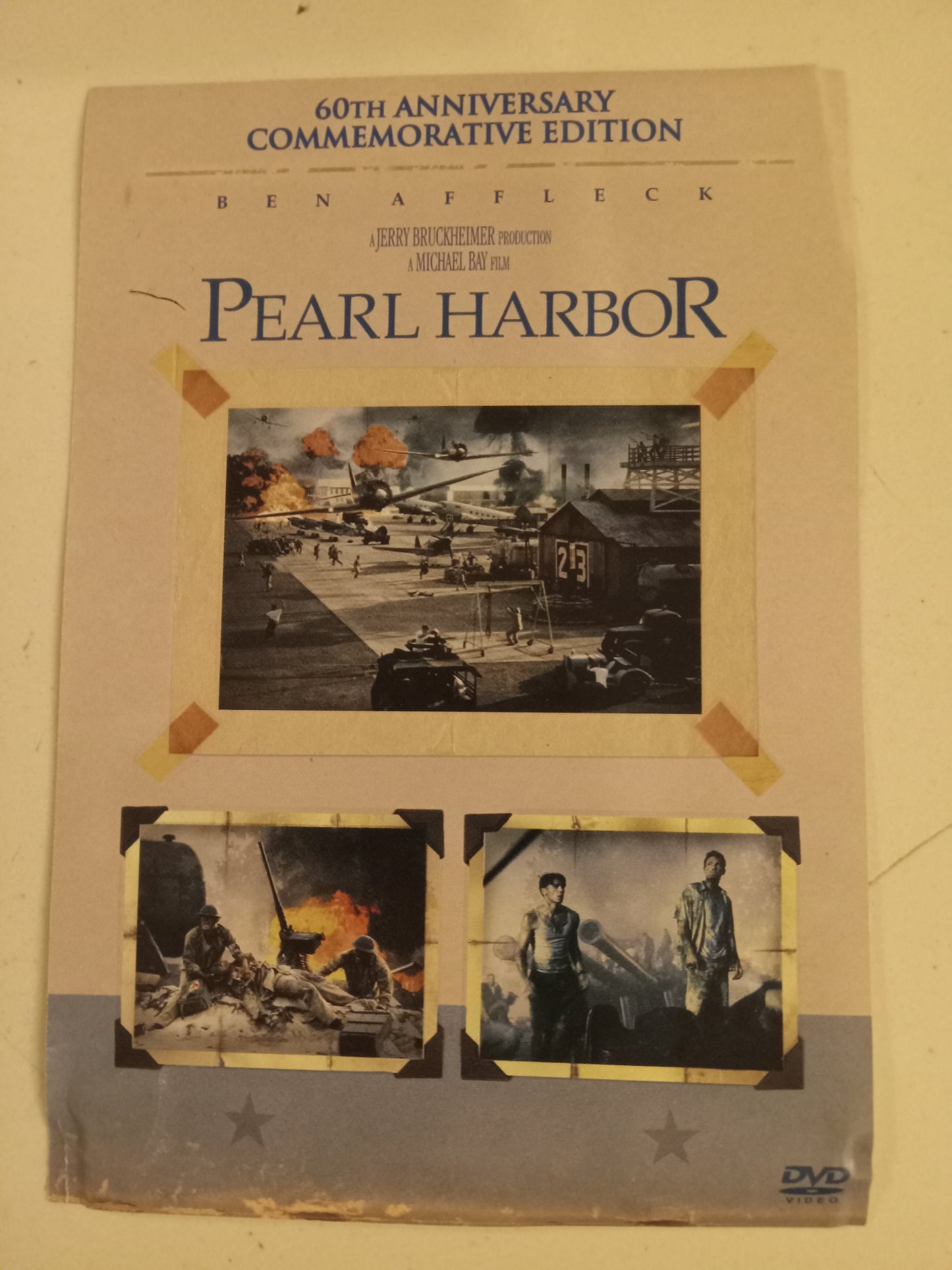 Pearl Harbor, 2 Disc DVD Movie, Ben Affleck Widescreen, 60th Anniversary Commemorative Ed. Rated PG-13, USED