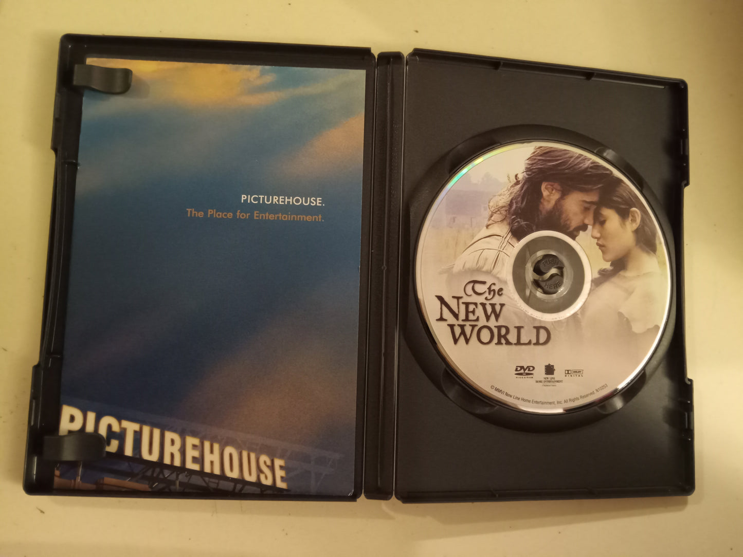 The New World, DVD Movie, Colin Ferrell Widescreen, Rated PG-13, USED
