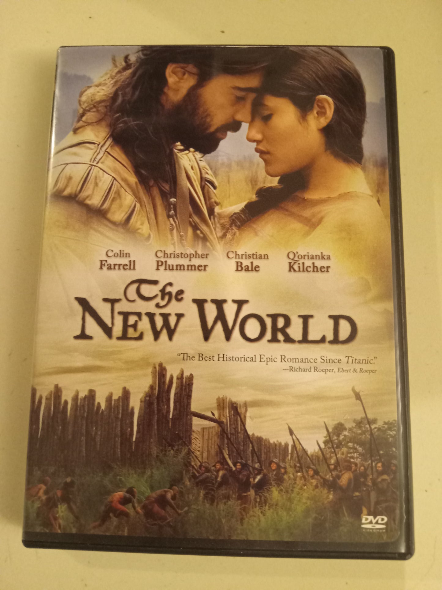 The New World, DVD Movie, Colin Ferrell Widescreen, Rated PG-13, USED