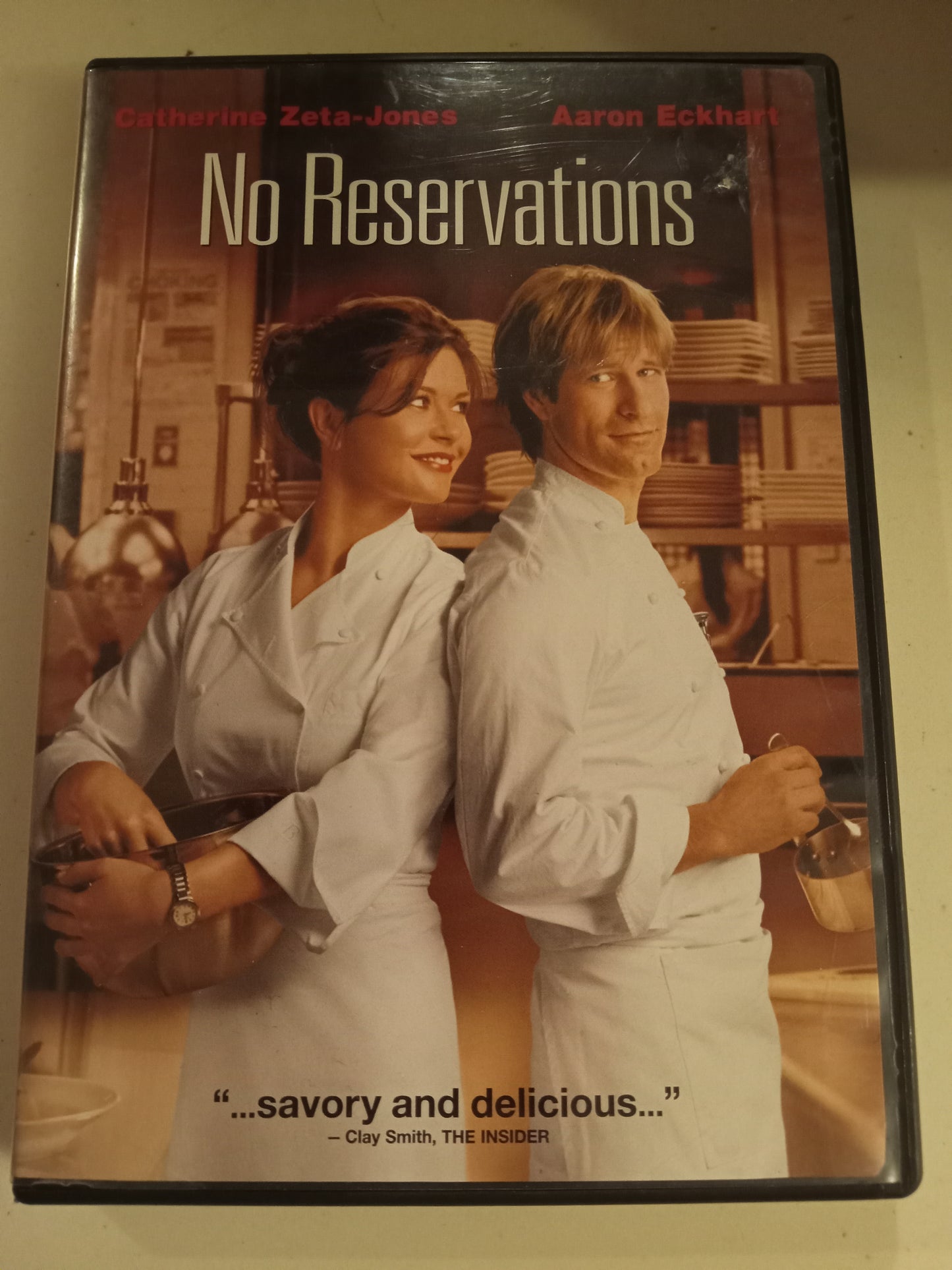 No Reservations, DVD Movie, Aaron Eckhart Widescreen, Rated PG, USED