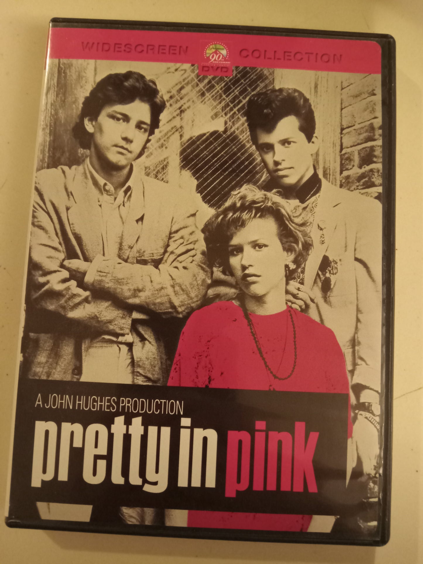 Pretty In Pink, DVD Movie, Molly Ringwald Widescreen, Rated PG-13, NEW/USED