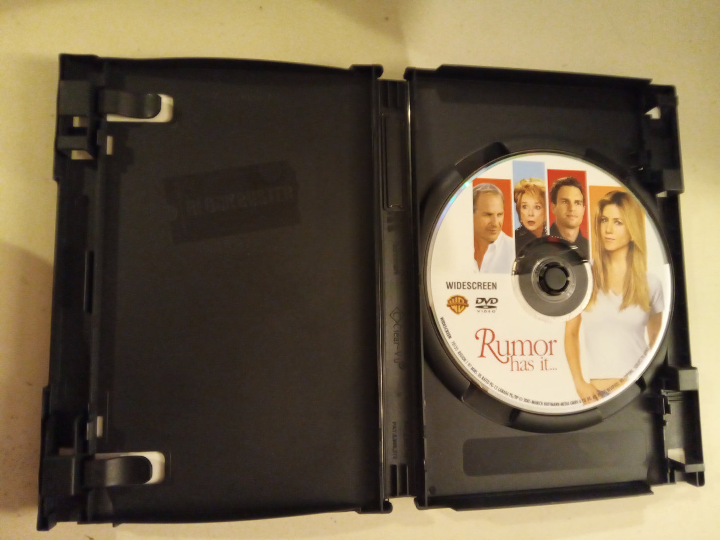 Rumors Has It, DVD Movie, Jennifer Aniston Widescreen, Rated PG-13, USED