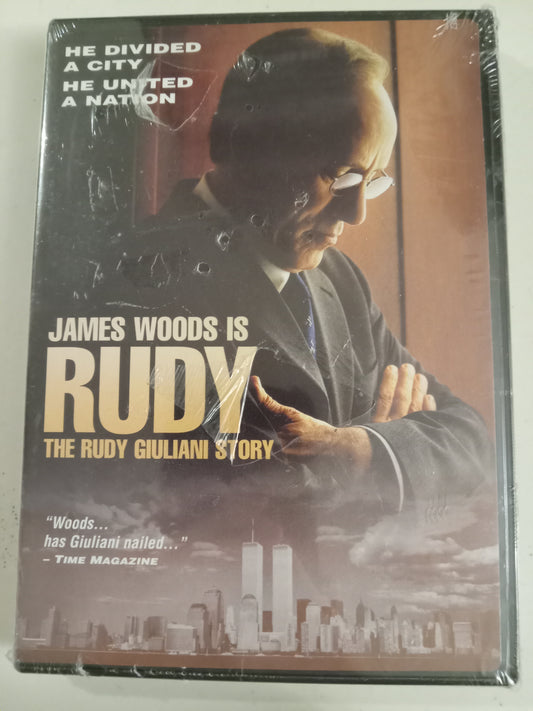 Rudy The Rudy Giuliani Story, DVD Movie, James Woods Fullscreen, Widescreen, Not Rated, NEW