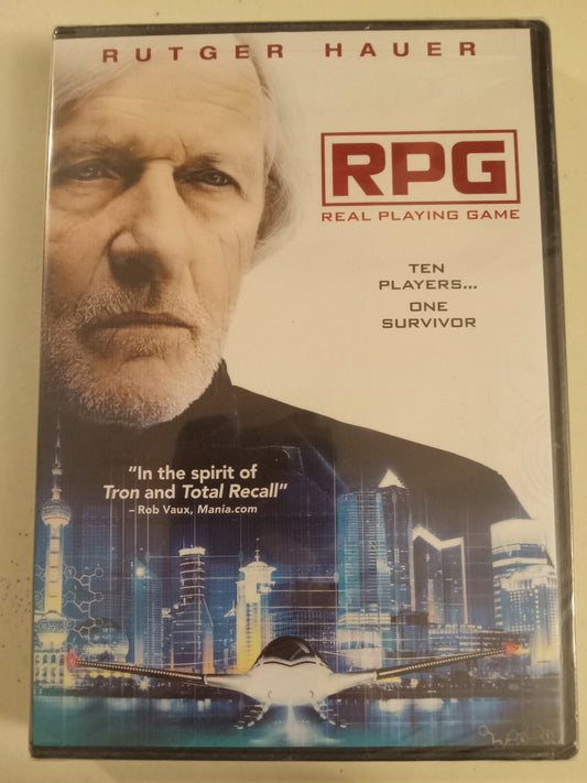 RPG Real Playing Game, DVD Movie, Rutger Hauer Widescreen, Rated R, NEW