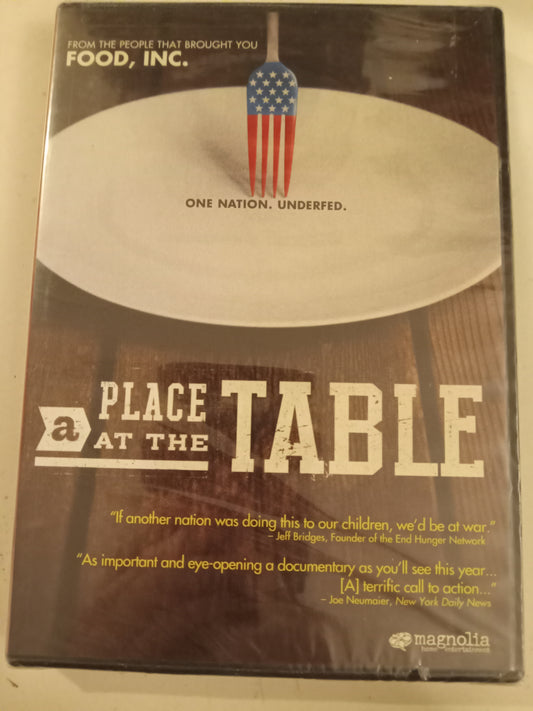 A Place At The Table, DVD Movie, Madeline Gavin Widescreen, Rated PG, NEW