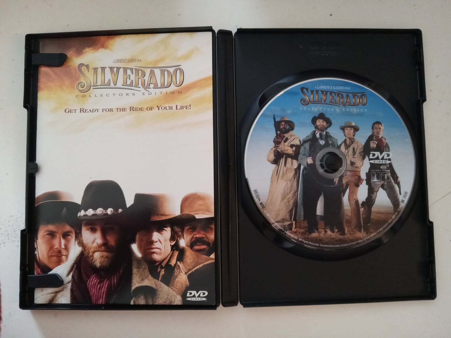 Silverado, DVD Movie, Kevin Kline Widescreen, Rated PG-13, USED