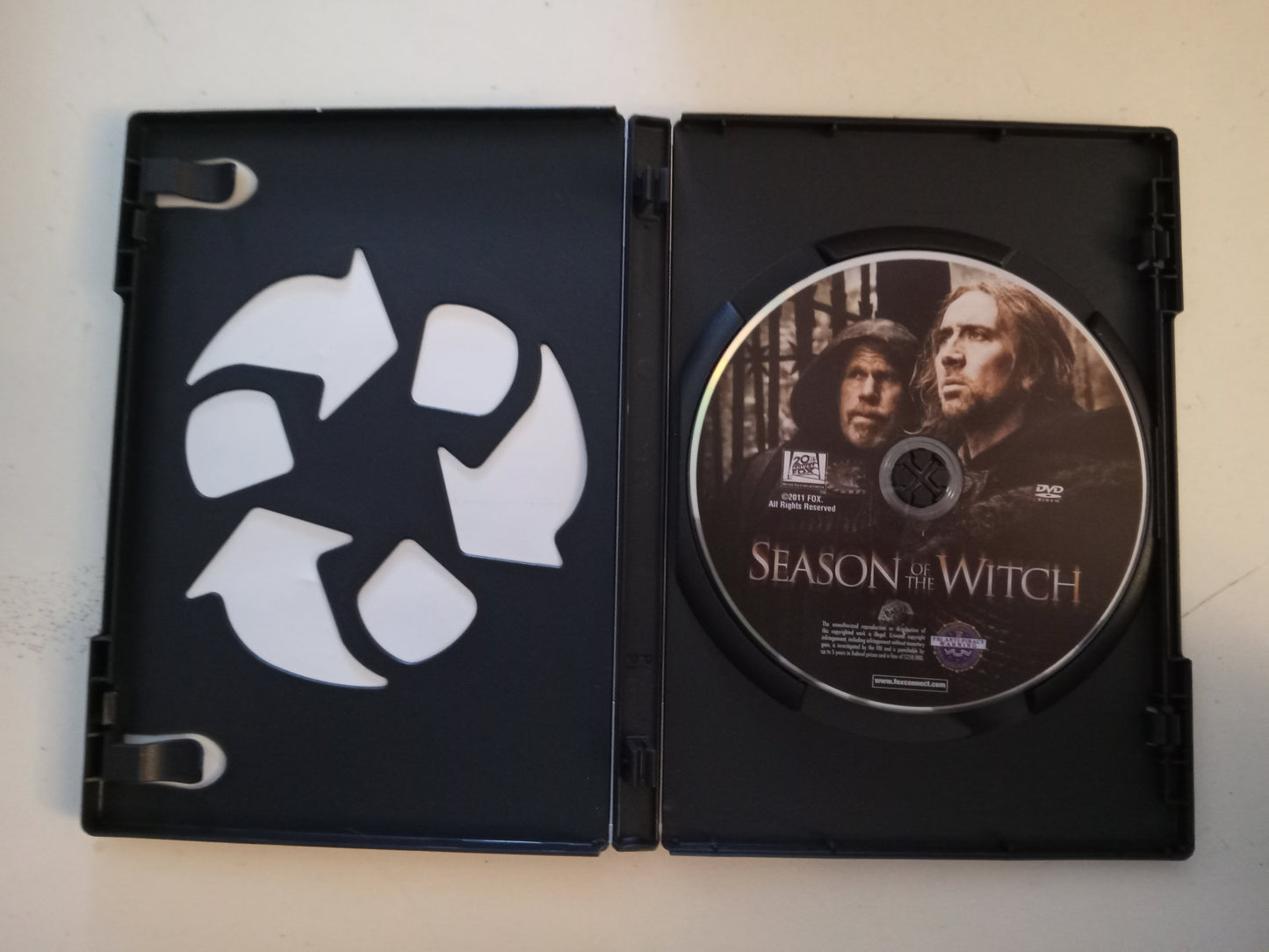 Season Of The Witch, DVD Movie, Nicolas Cage Widescreen, Rated PG-13, USED