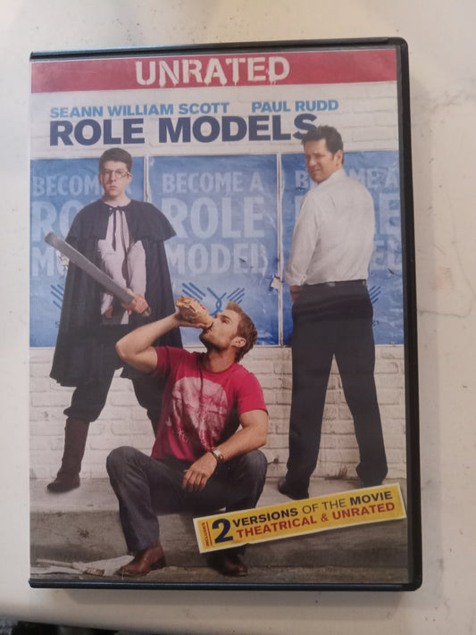 Role Models, DVD Movie, Paul Rudd Widescreen, Not-Rated/R, USED