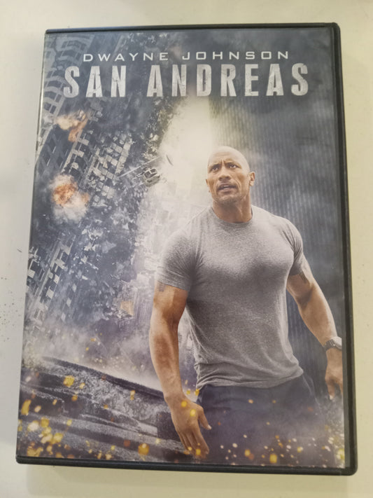 San Andreas, DVD Movie, Dwayne Johnson Widescreen, Rated PG-13, USED