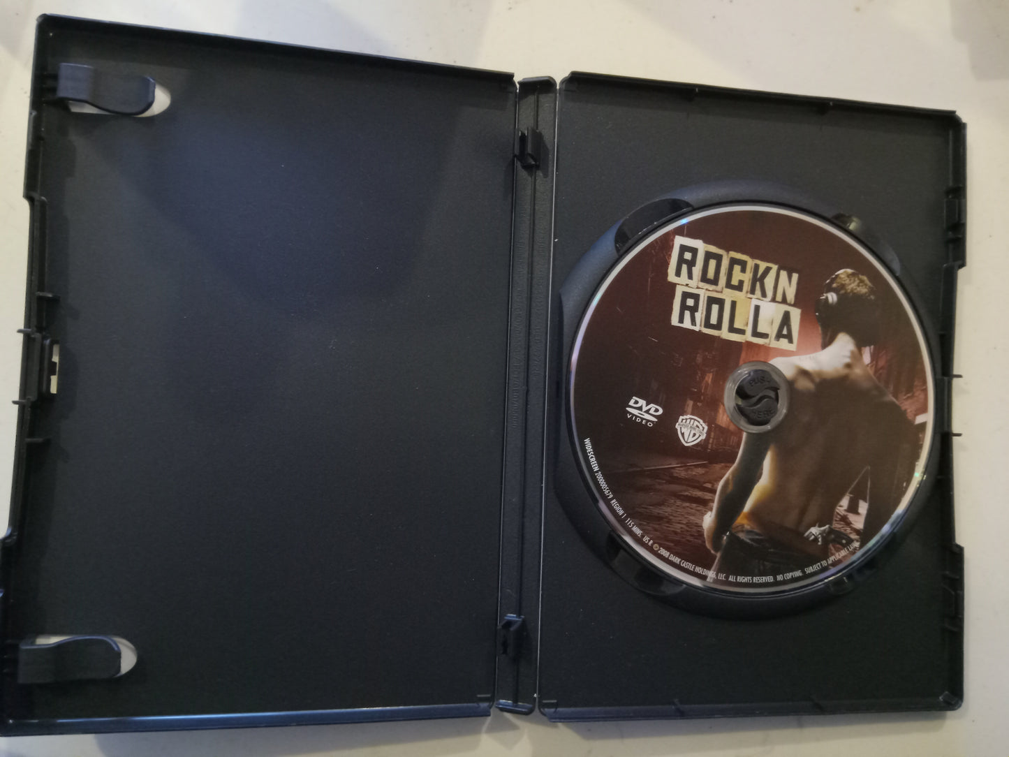 Rock N Rolla, DVD Movie, Gerard Butler Widescreen, Rated R, USED