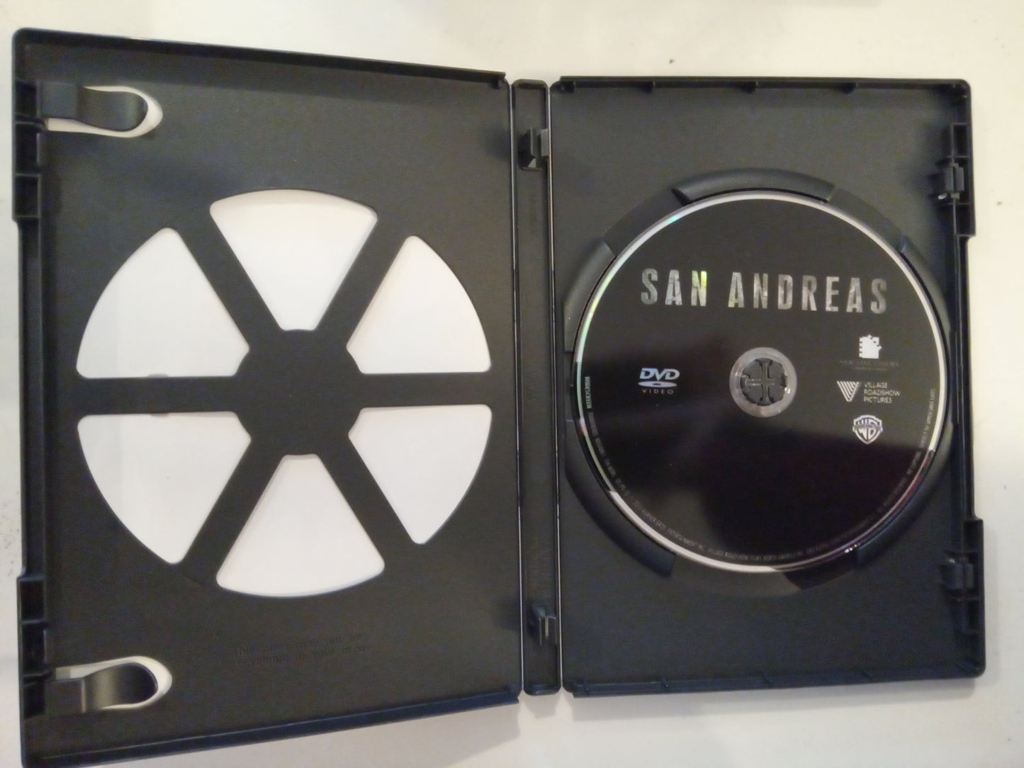 San Andreas, DVD Movie, Dwayne Johnson Widescreen, Rated PG-13, USED