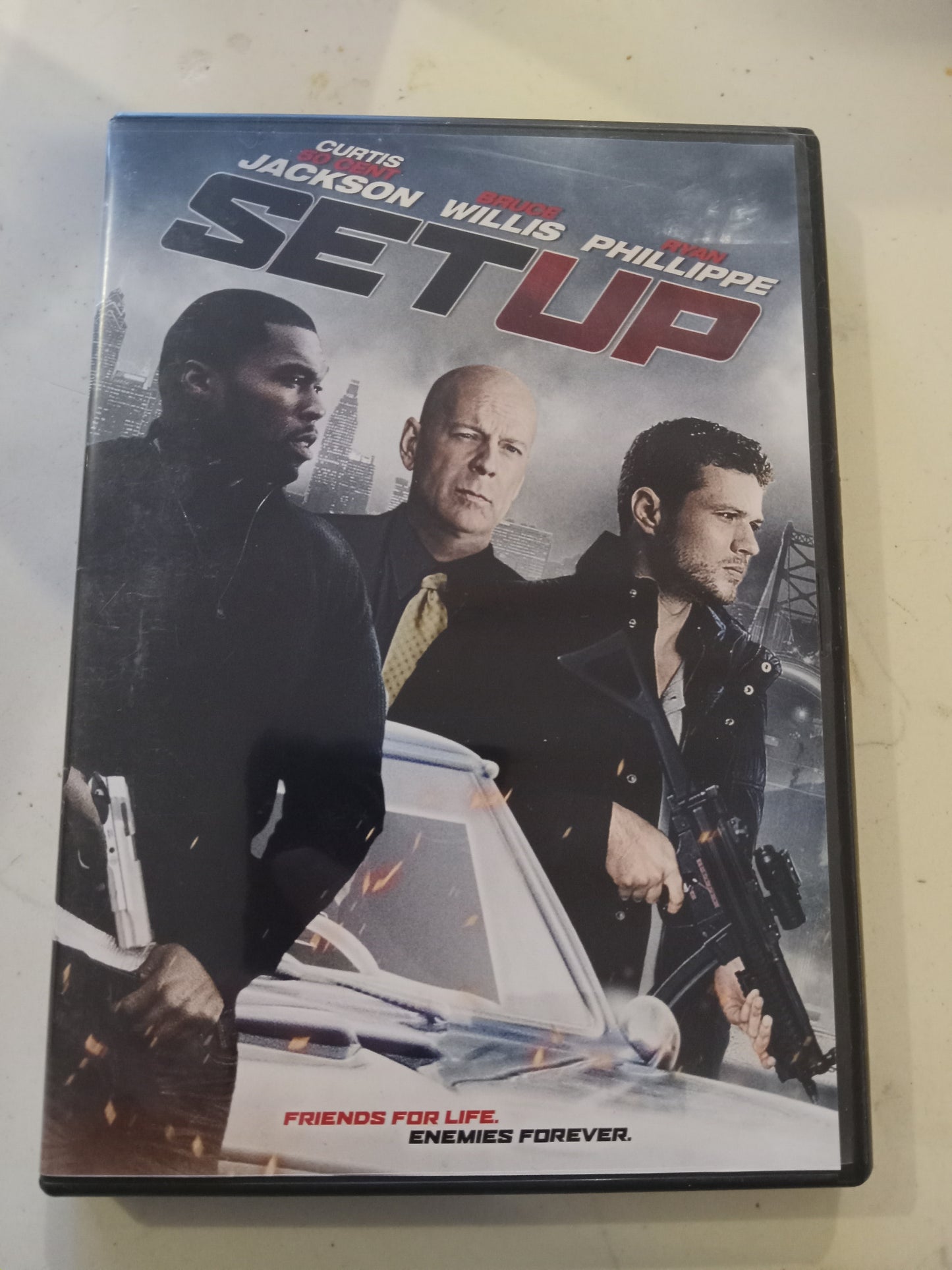 Setup, DVD Movie, Bruce Willis Widescreen, Not-Rated, USED